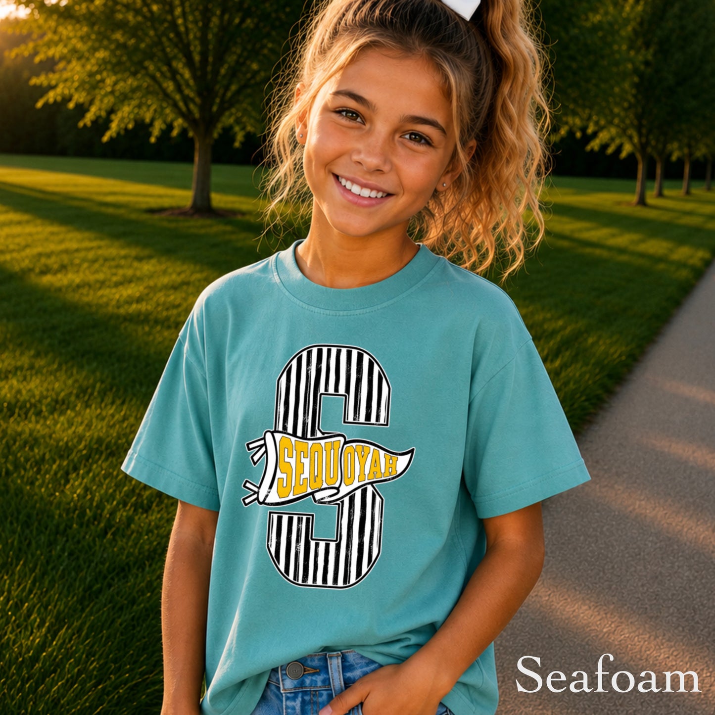 Sequoyah High School Youth Comfort Color T-Shirt