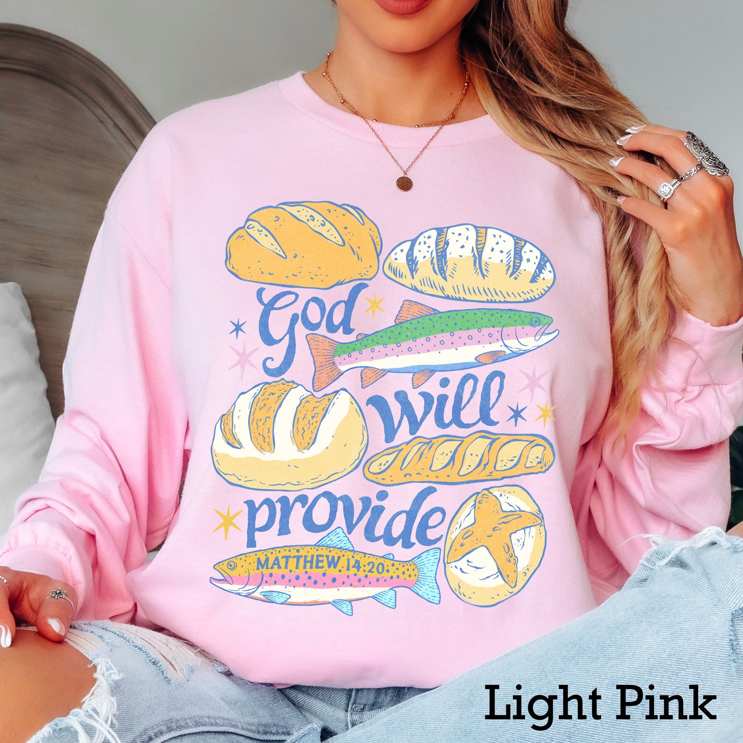 God Will Provide DTF Transfer