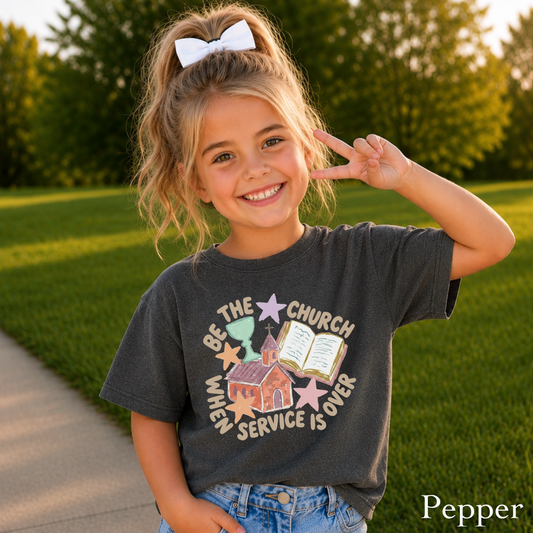 Be The Church Youth Comfort Color T-Shirt