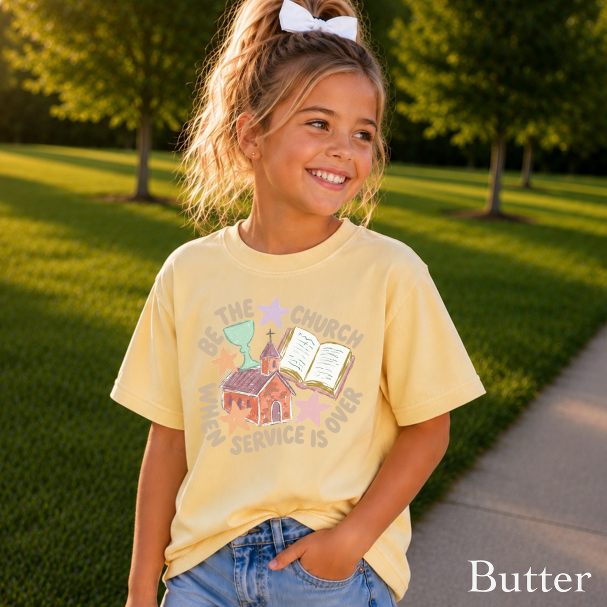 Be The Church Youth Comfort Color T-Shirt