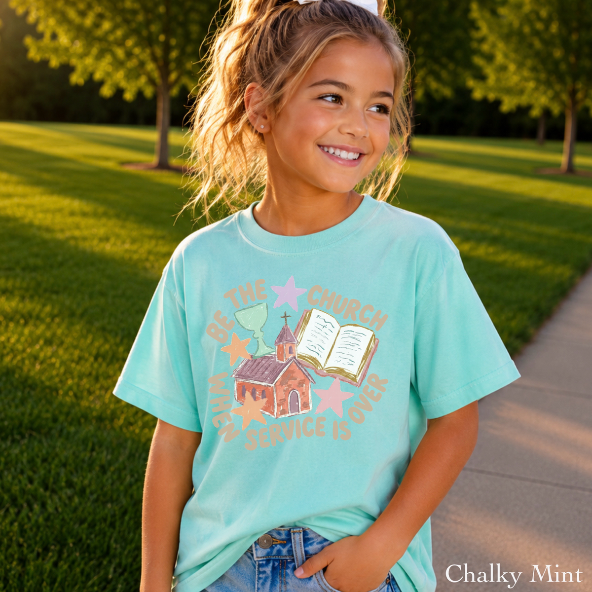 Be The Church Youth Comfort Color T-Shirt