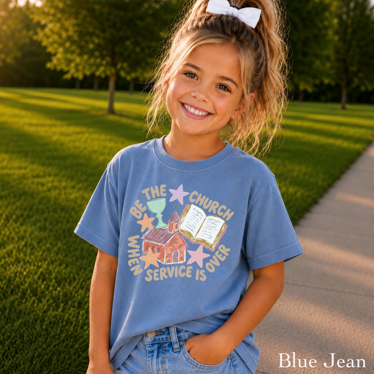 Be The Church Youth Comfort Color T-Shirt