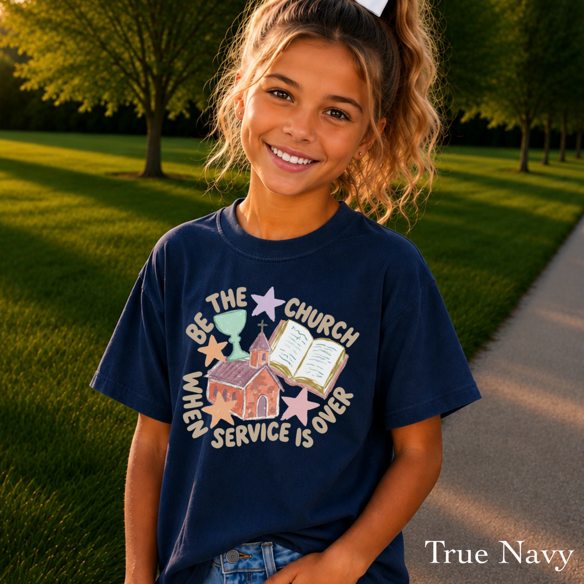 Be The Church Youth Comfort Color T-Shirt