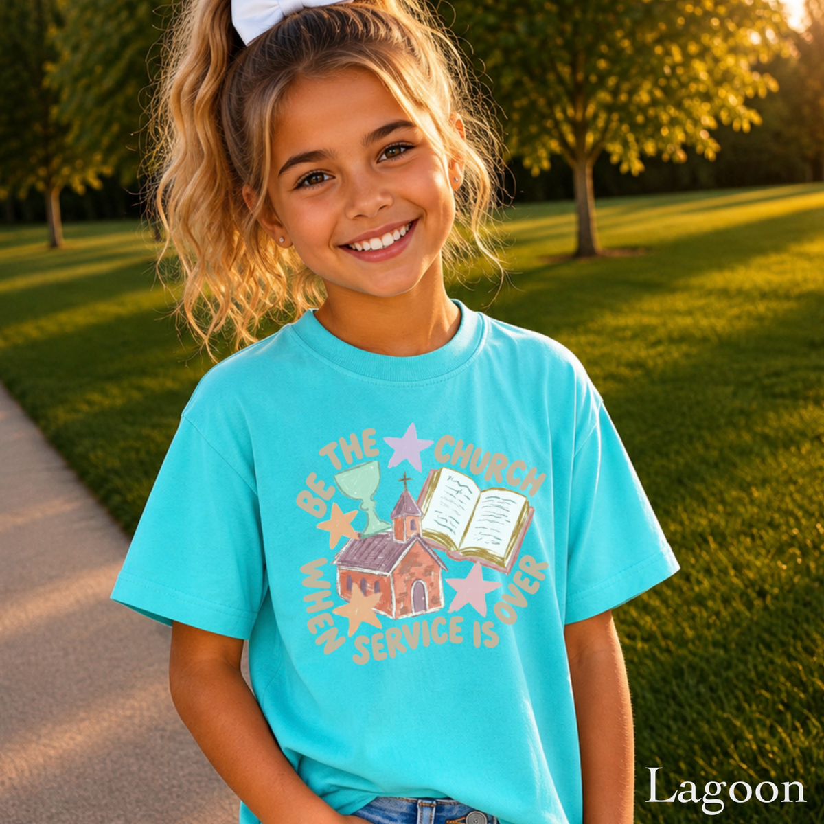 Be The Church Youth Comfort Color T-Shirt