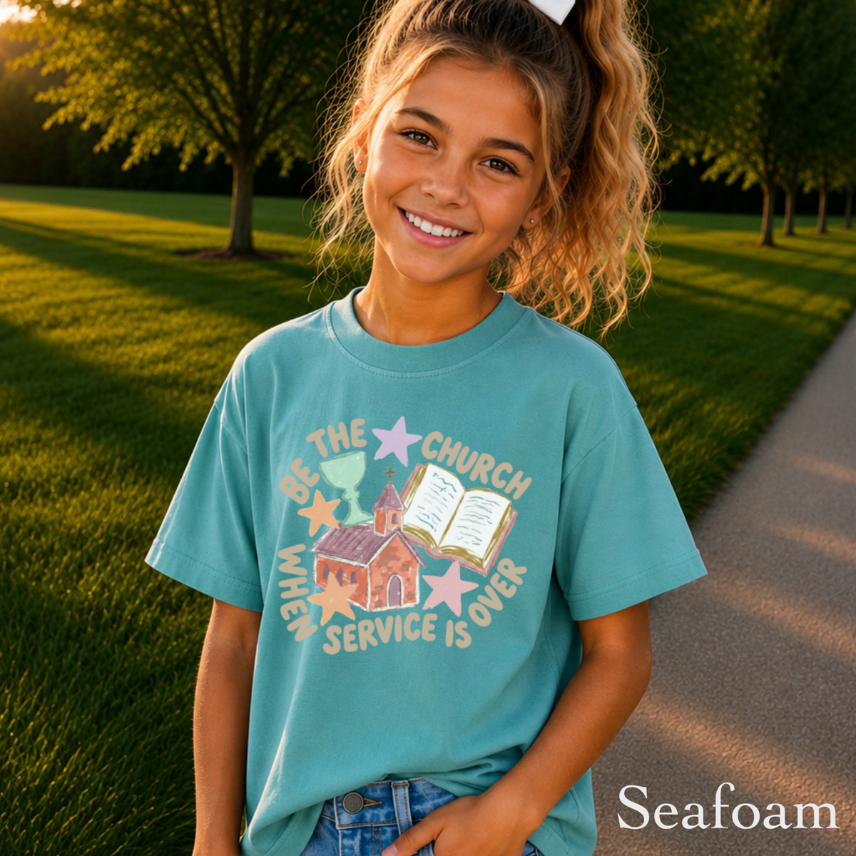 Be The Church Youth Comfort Color T-Shirt