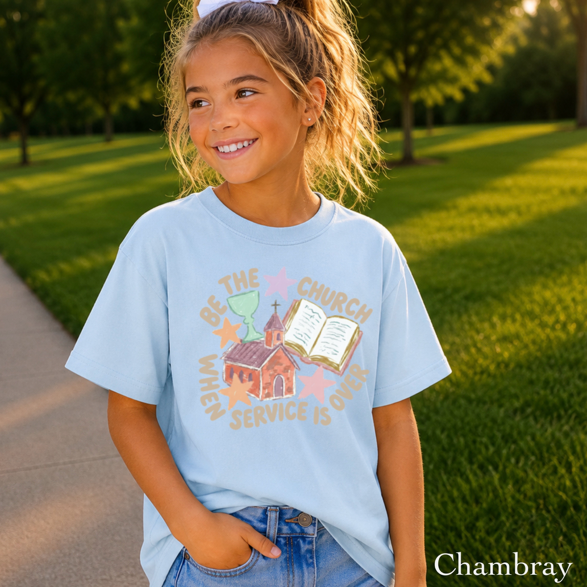 Be The Church Youth Comfort Color T-Shirt