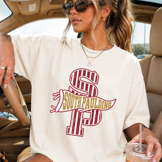 South Paulding High School Comfort Color Graphic Tee