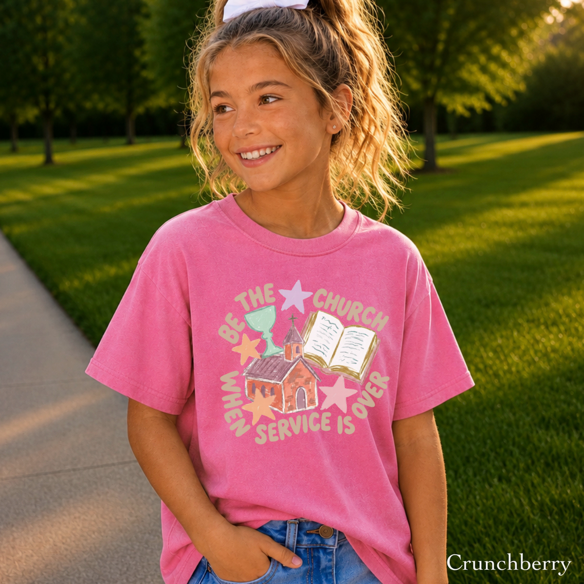 Be The Church Youth Comfort Color T-Shirt