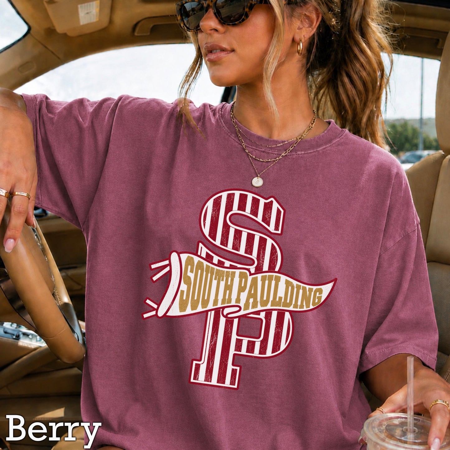South Paulding High School Comfort Color Graphic Tee