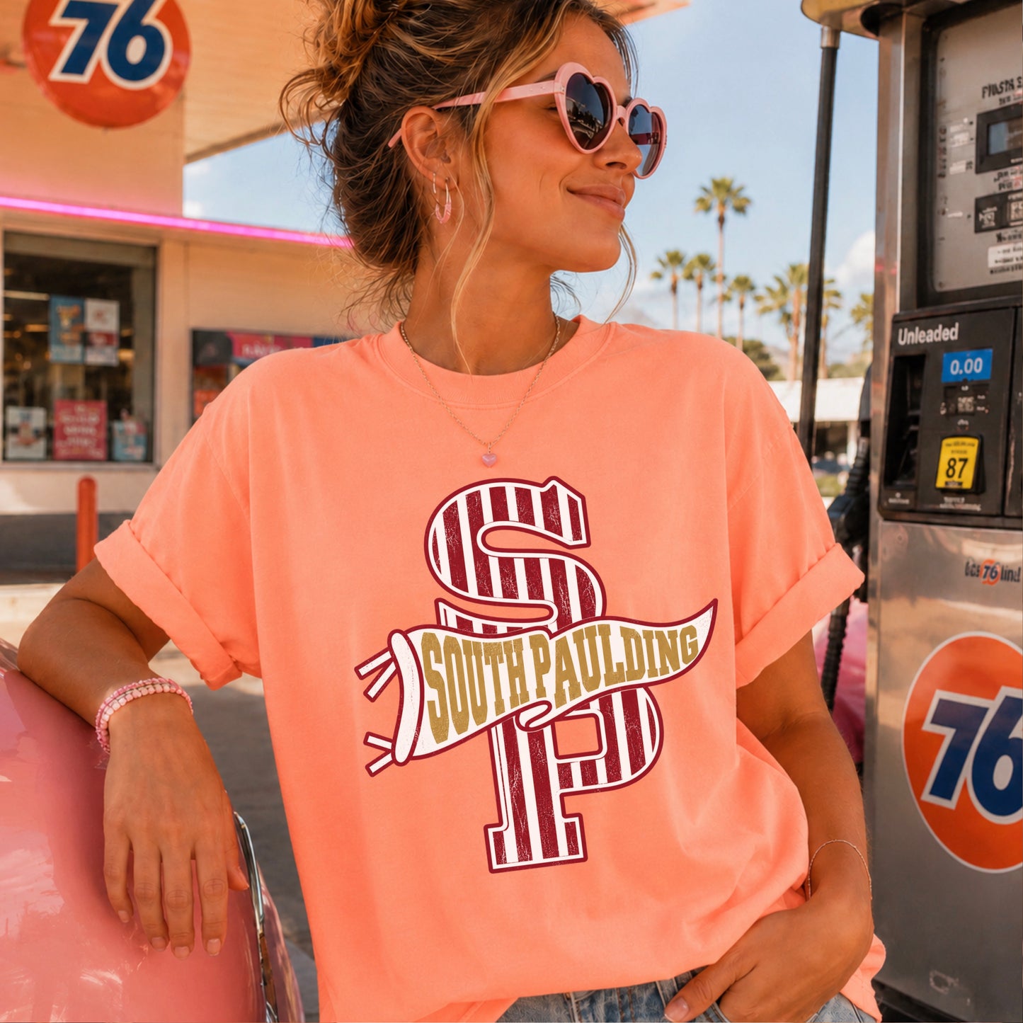 South Paulding High School Comfort Color Graphic Tee