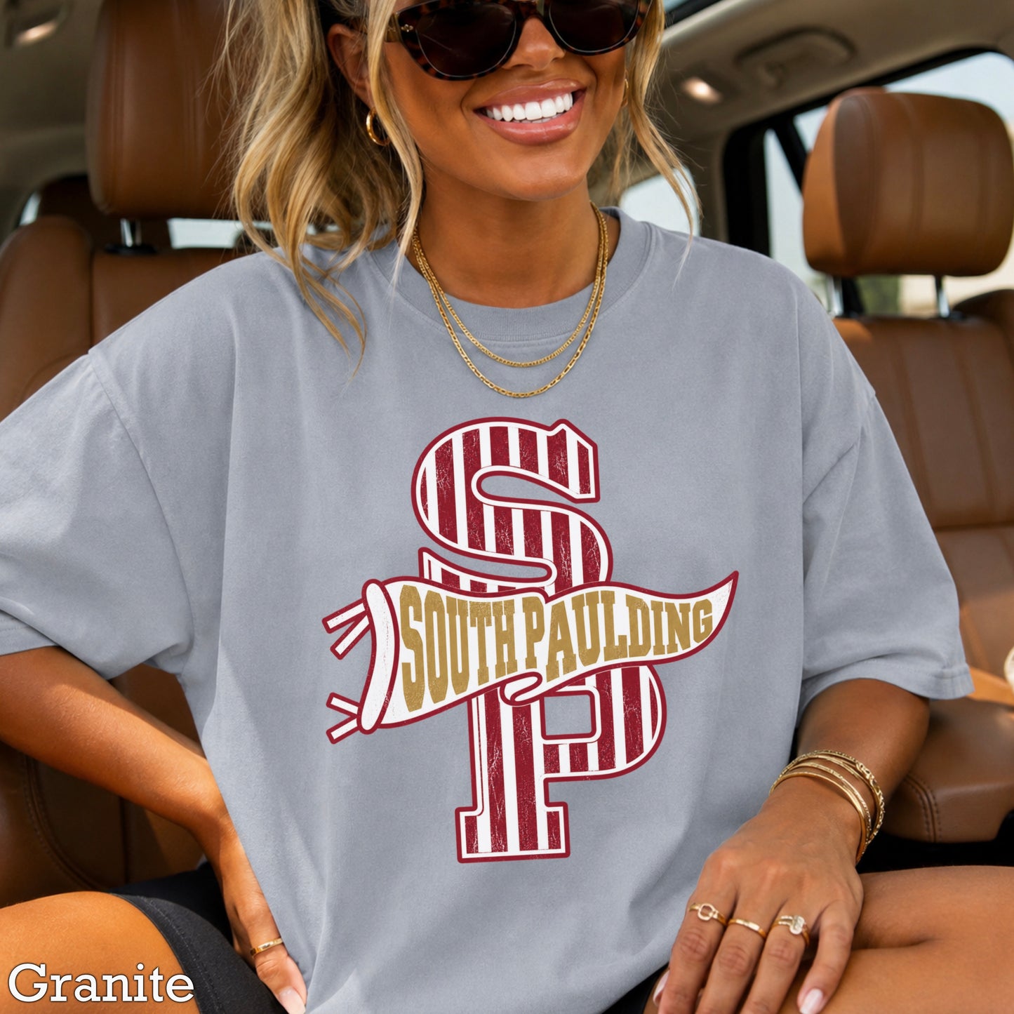 South Paulding High School Comfort Color Graphic Tee