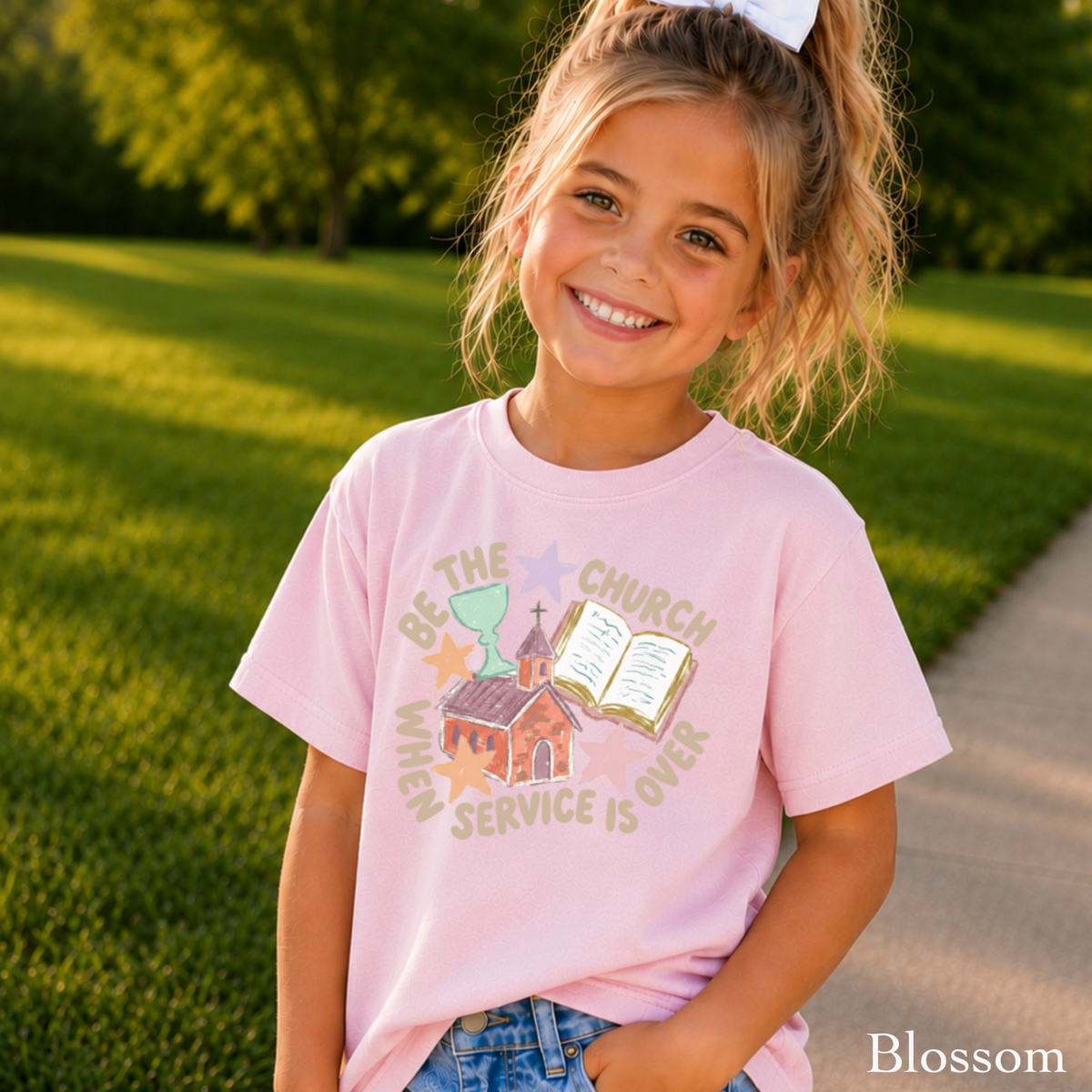 Be The Church Youth Comfort Color T-Shirt