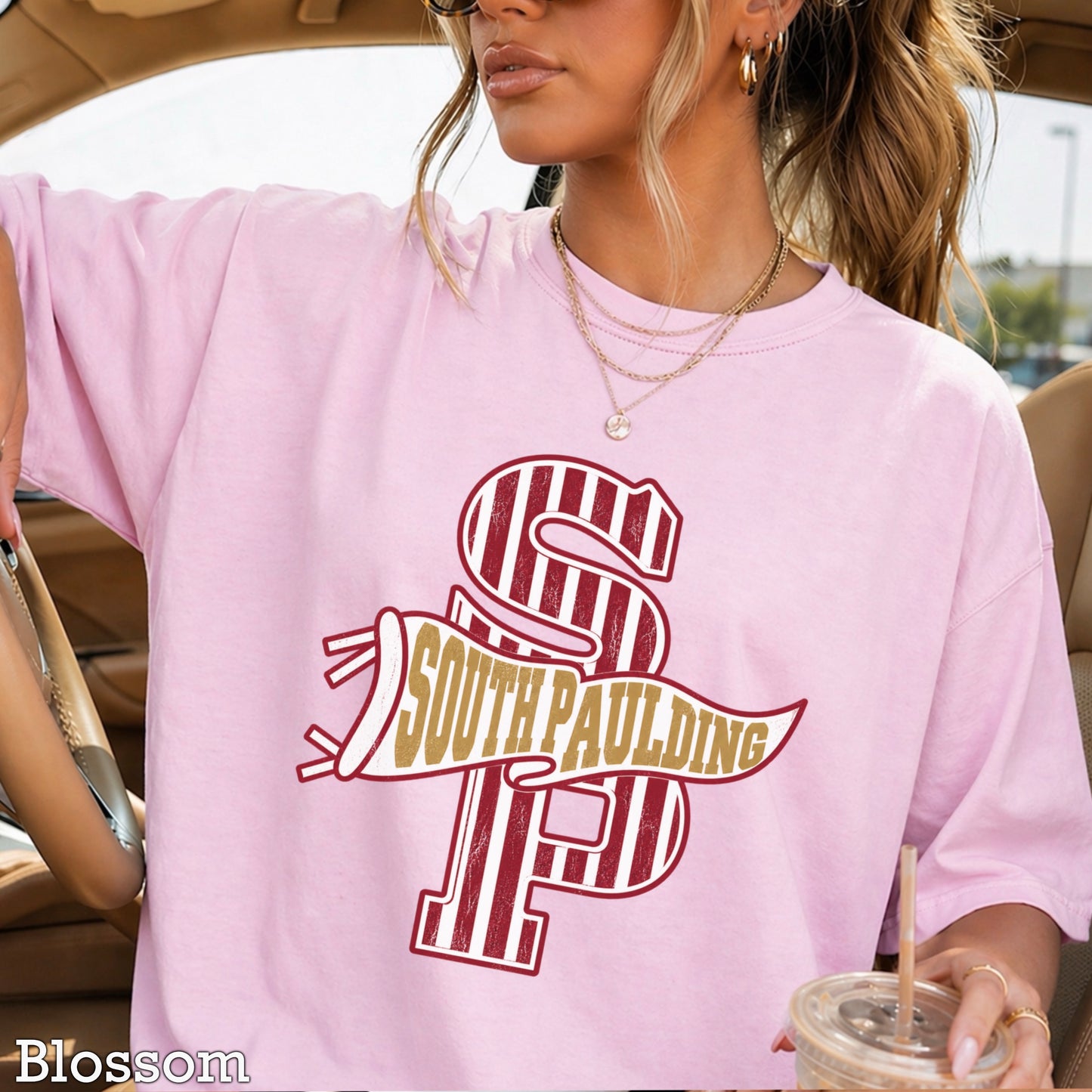 South Paulding High School Comfort Color Graphic Tee