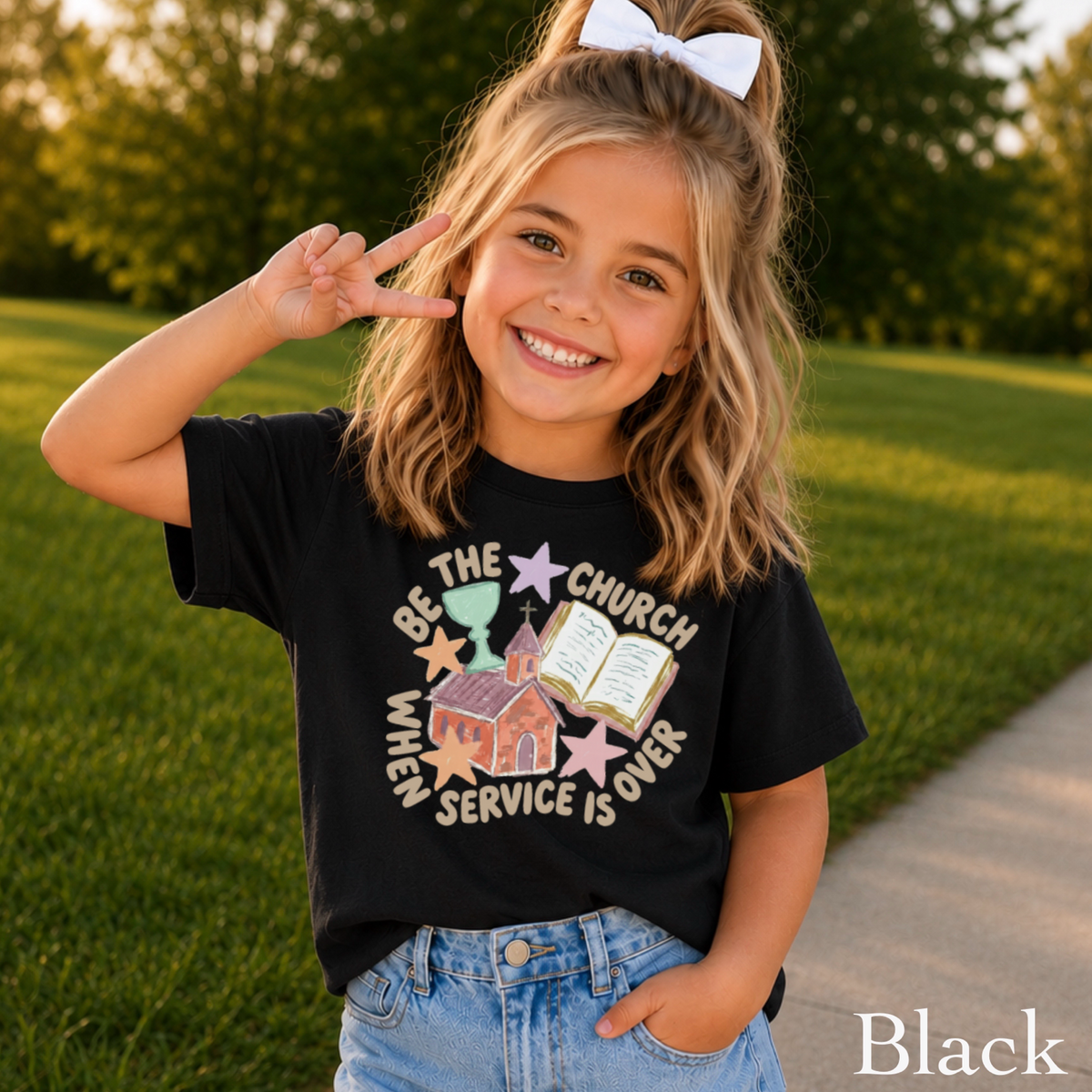 Be The Church Youth Comfort Color T-Shirt
