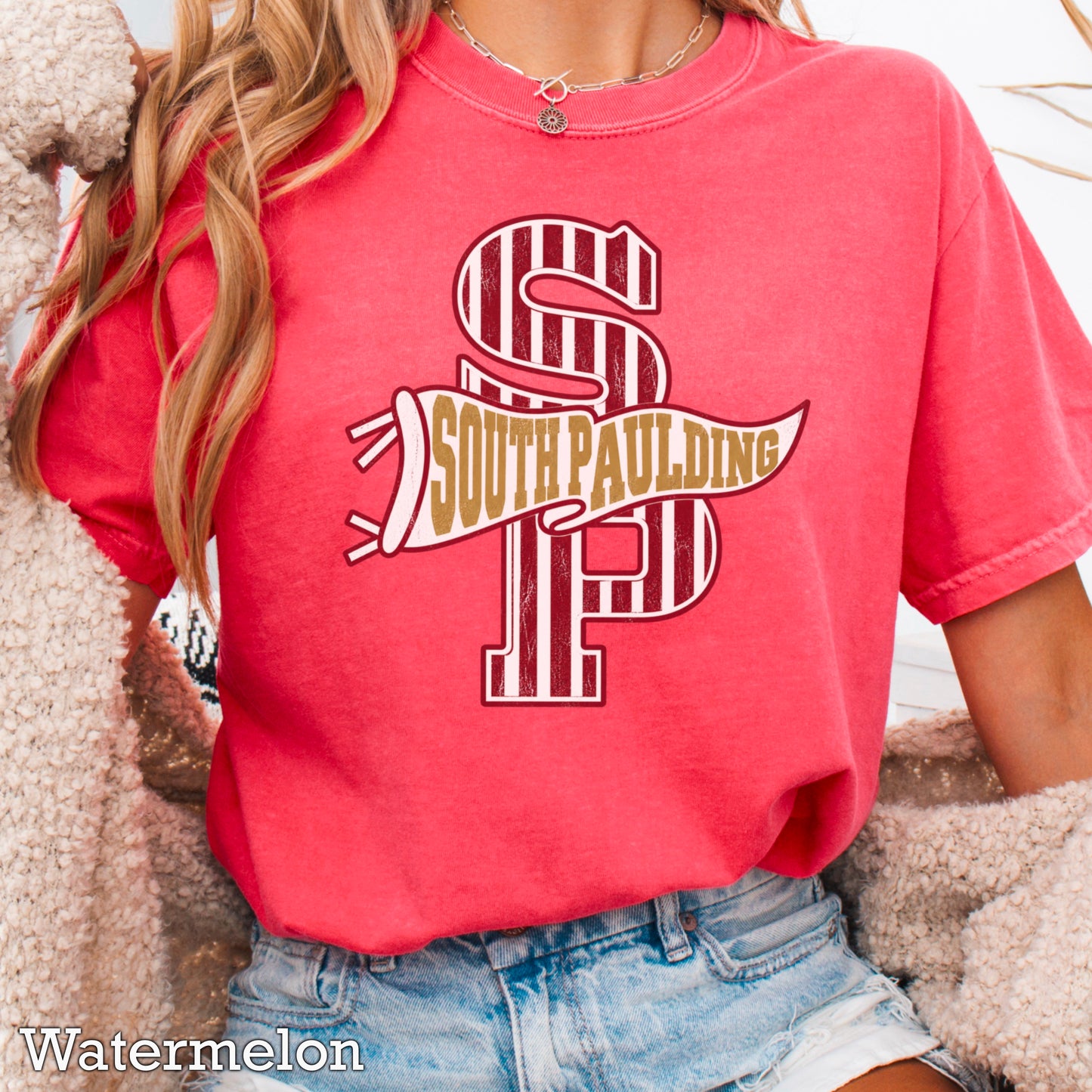 South Paulding High School Comfort Color Graphic Tee