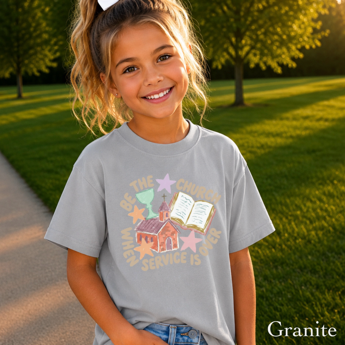 Be The Church Youth Comfort Color T-Shirt