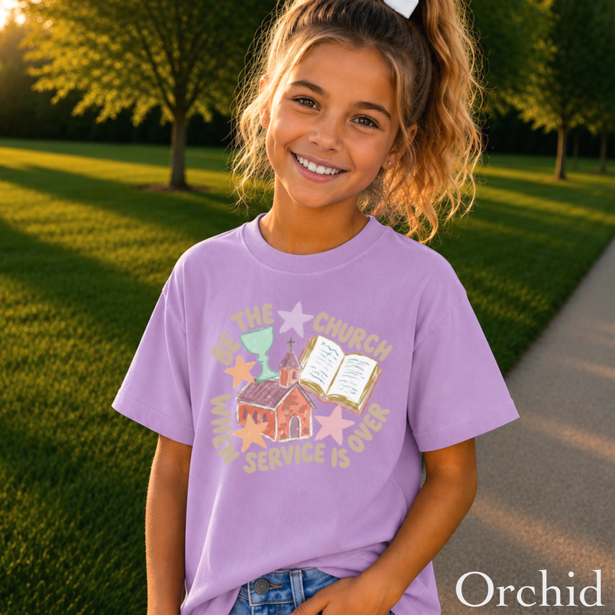 Be The Church Youth Comfort Color T-Shirt