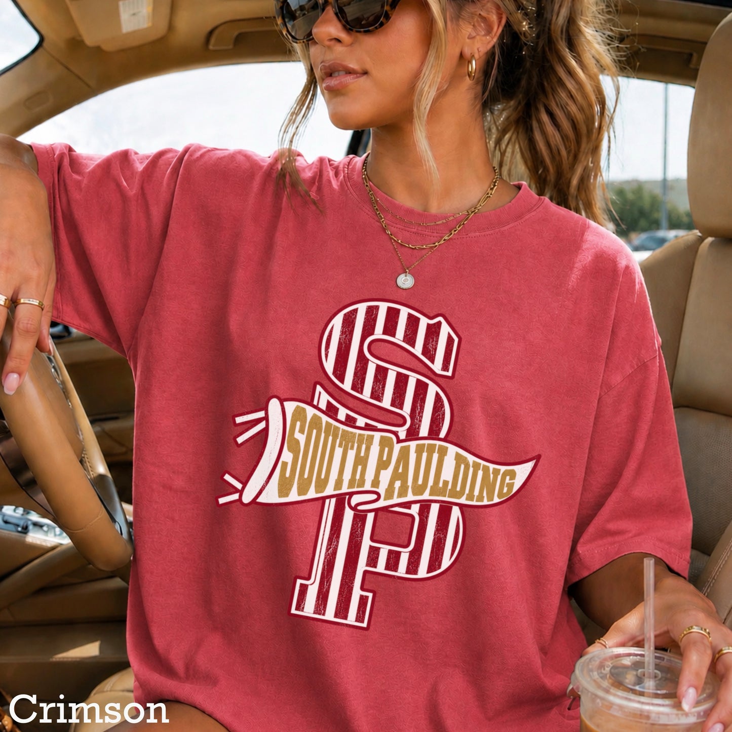 South Paulding High School Comfort Color Graphic Tee