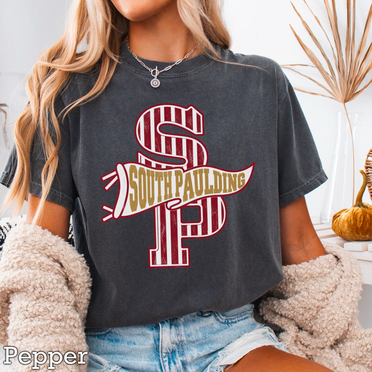 South Paulding High School Comfort Color Graphic Tee