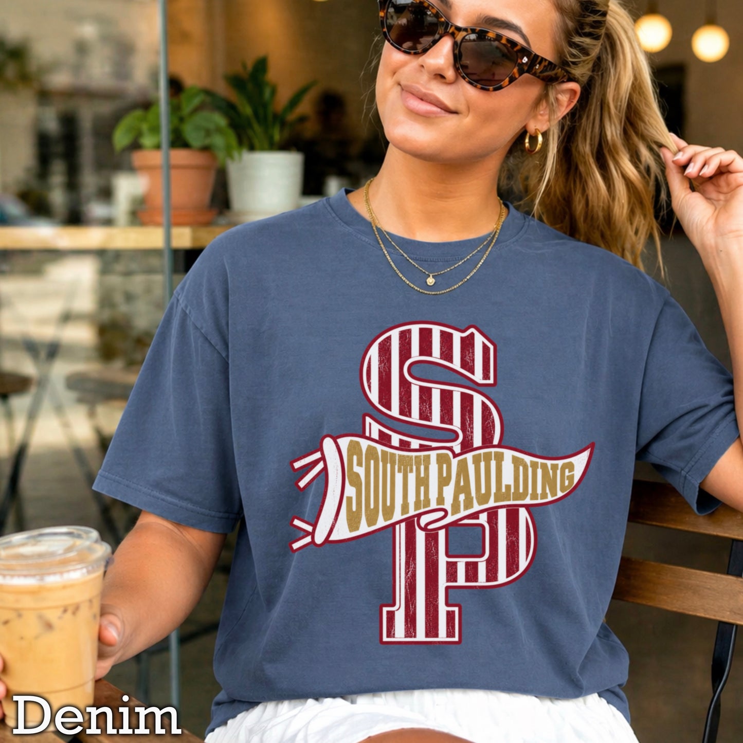 South Paulding High School Comfort Color Graphic Tee