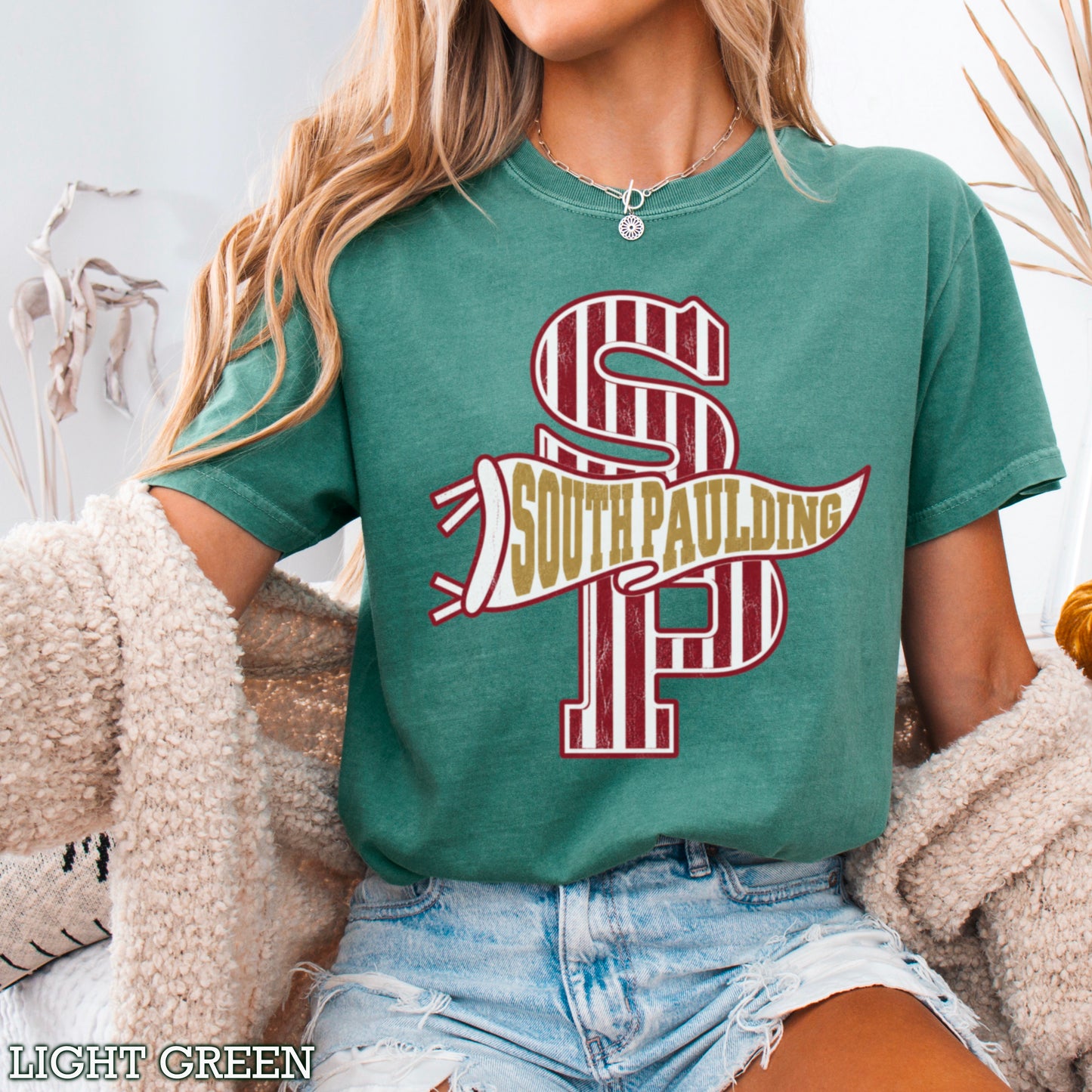 South Paulding High School Comfort Color Graphic Tee
