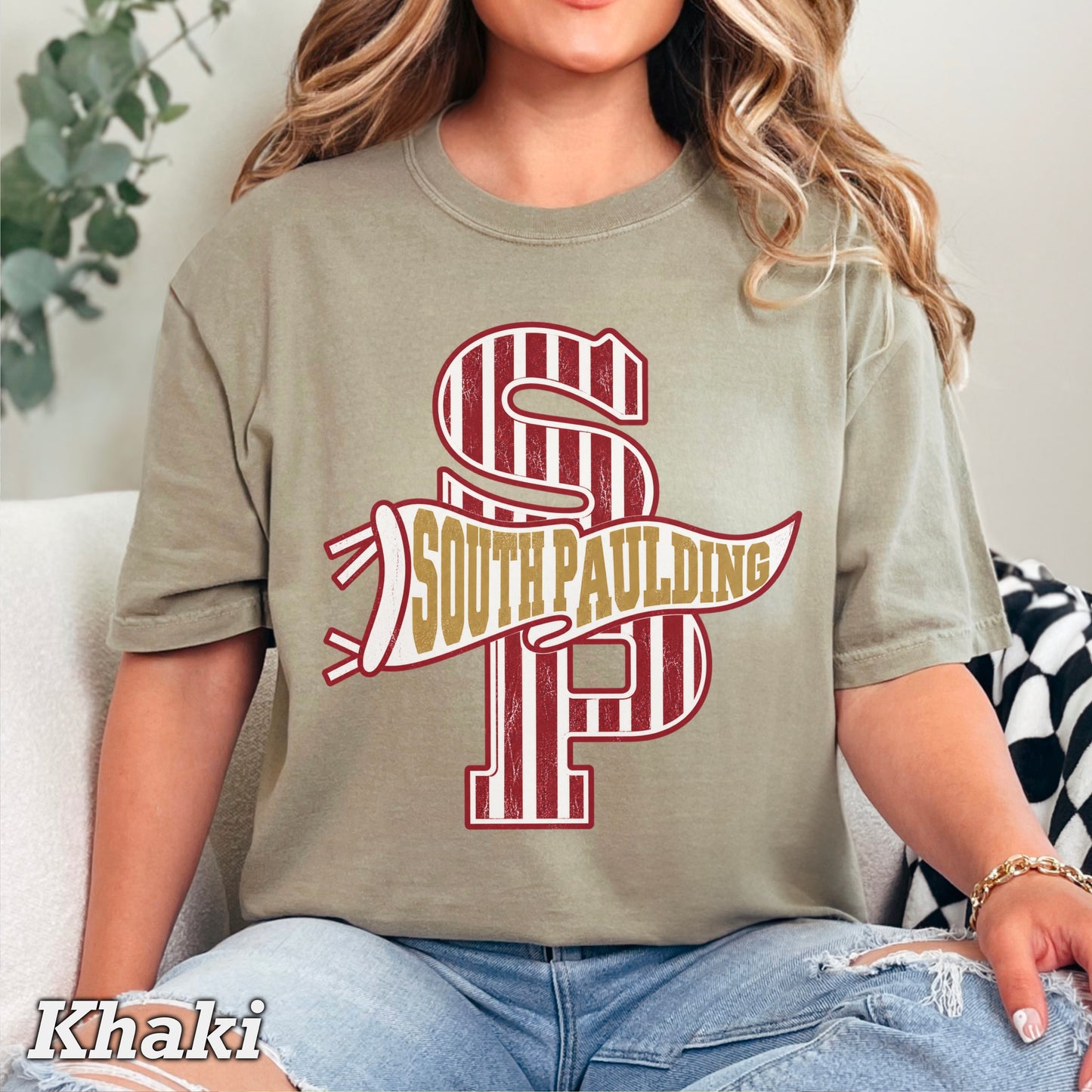 South Paulding High School Comfort Color Graphic Tee