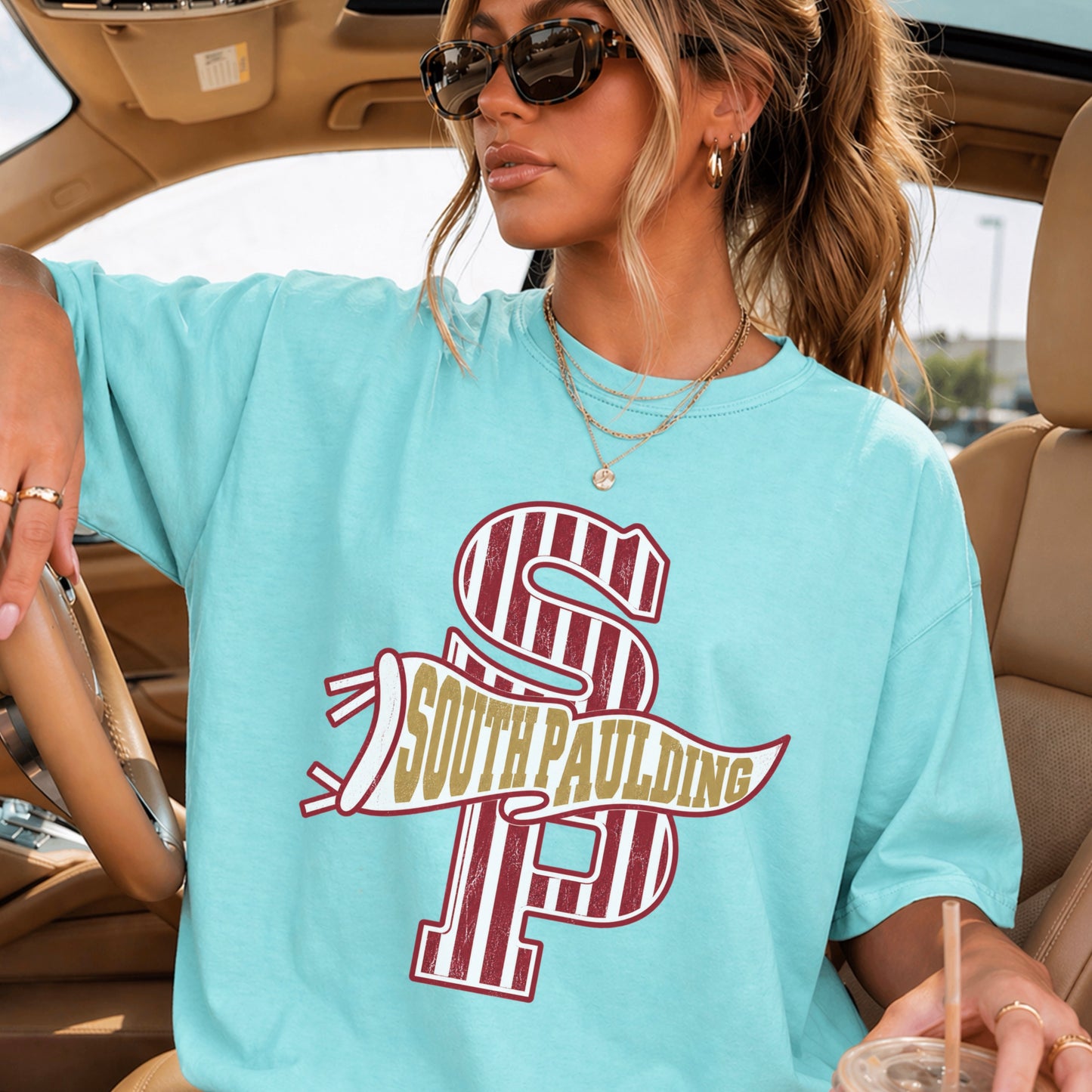 South Paulding High School Comfort Color Graphic Tee