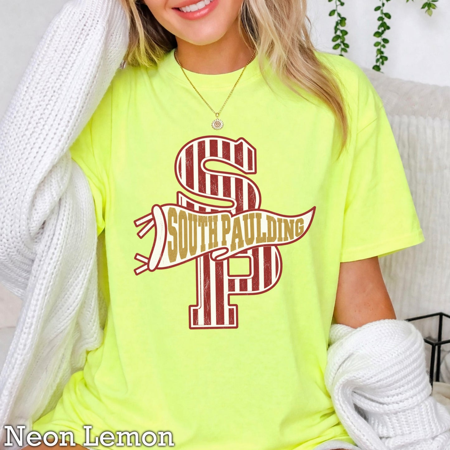 South Paulding High School Comfort Color Graphic Tee