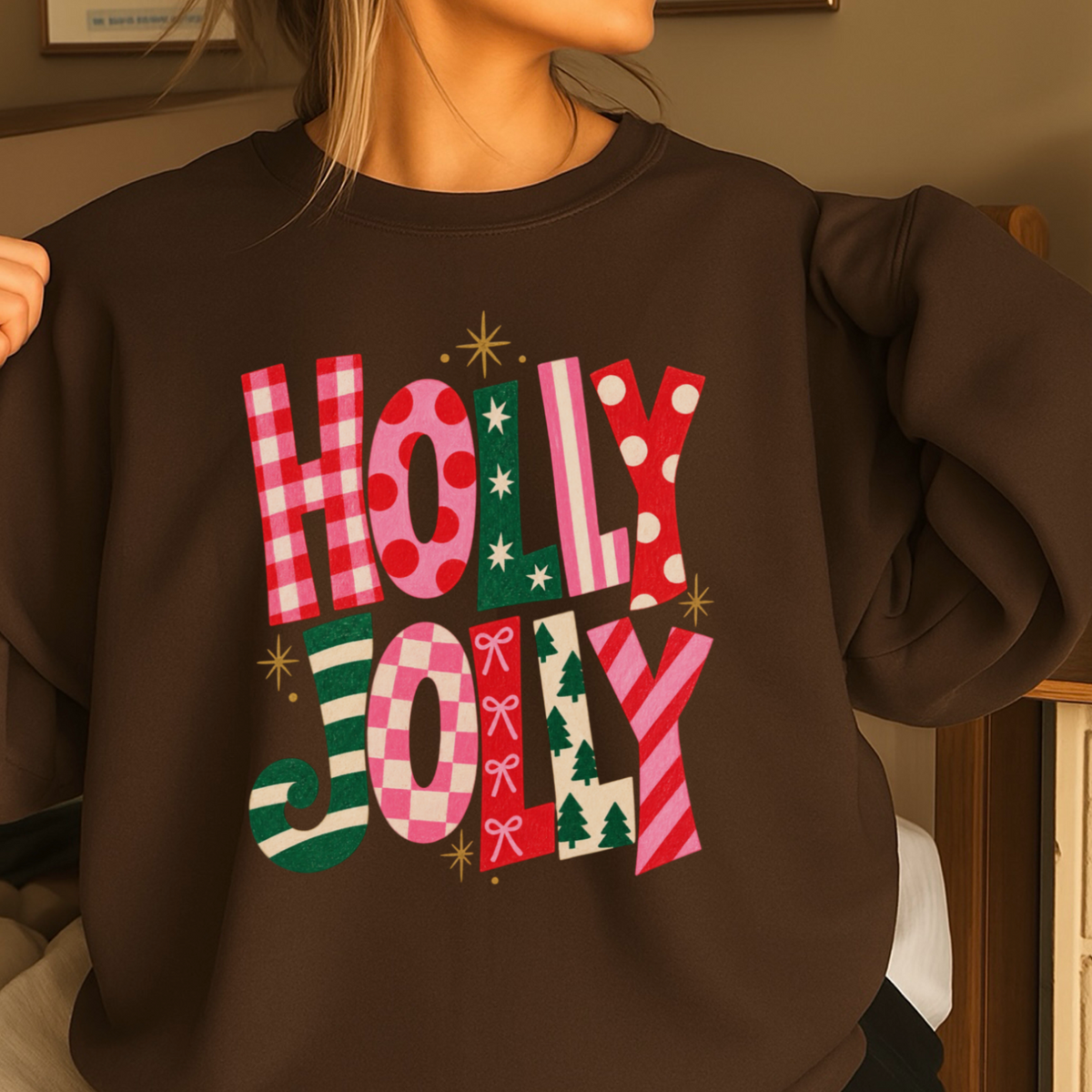 Holly Jolly Crewneck Sweatshirt