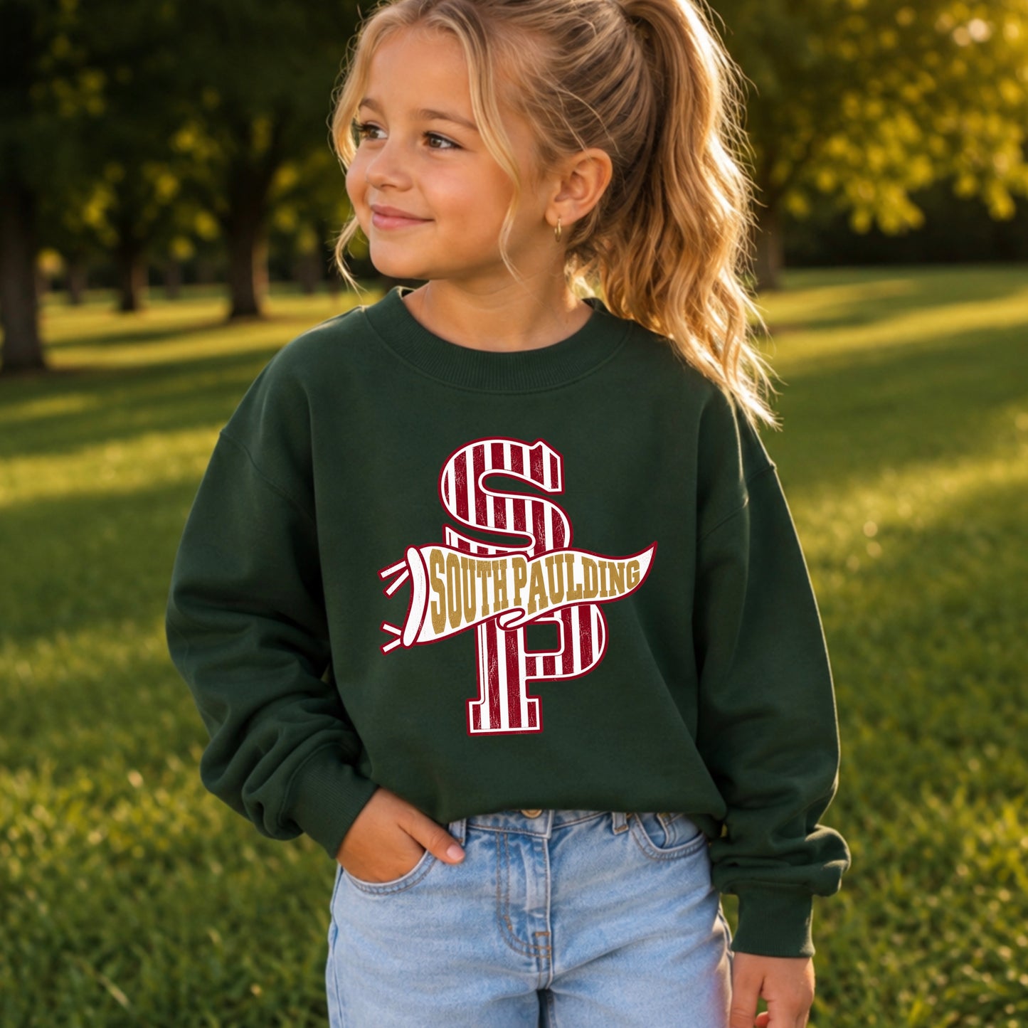 South Paulding High School Youth Crewneck Sweatshirt
