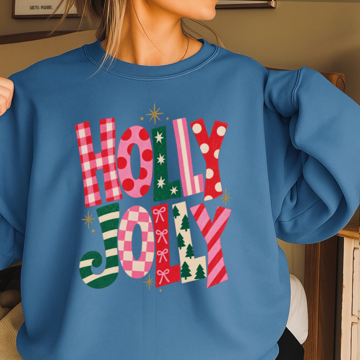 Holly Jolly Crewneck Sweatshirt