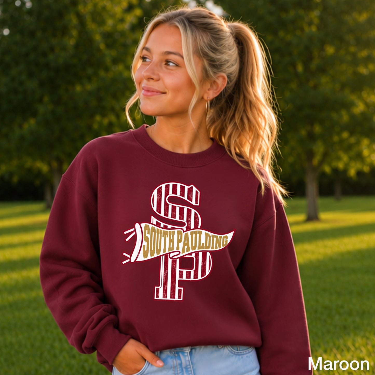 South Paulding High School Youth Crewneck Sweatshirt