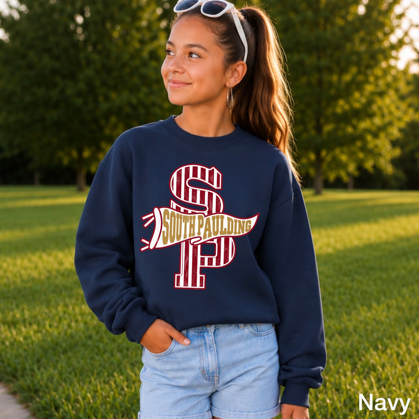 South Paulding High School Youth Crewneck Sweatshirt