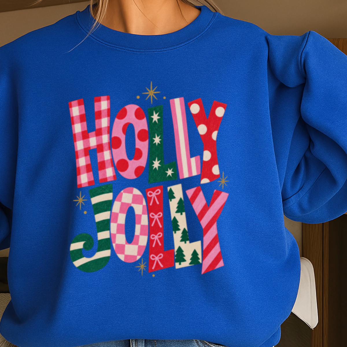 Holly Jolly Crewneck Sweatshirt