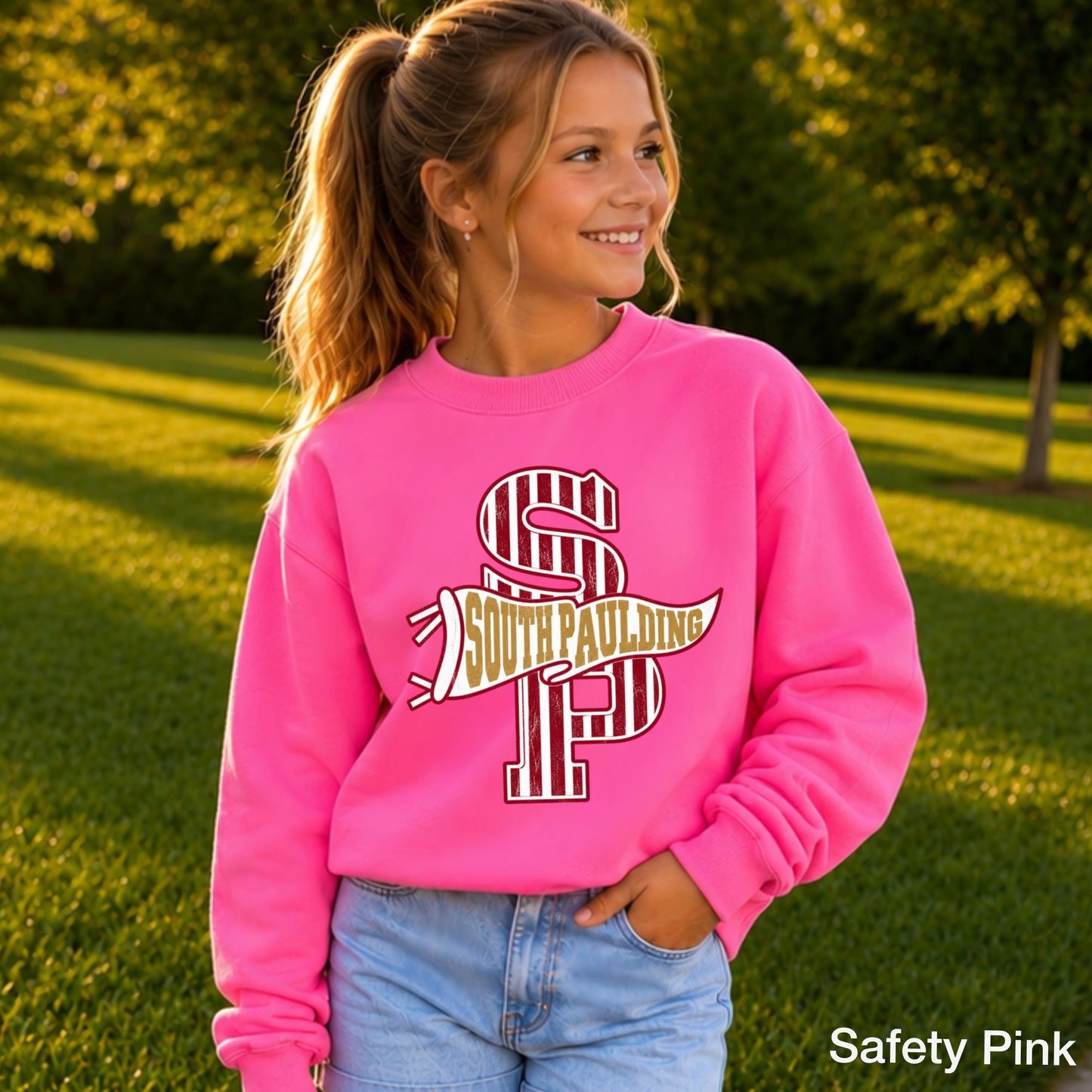 South Paulding High School Youth Crewneck Sweatshirt