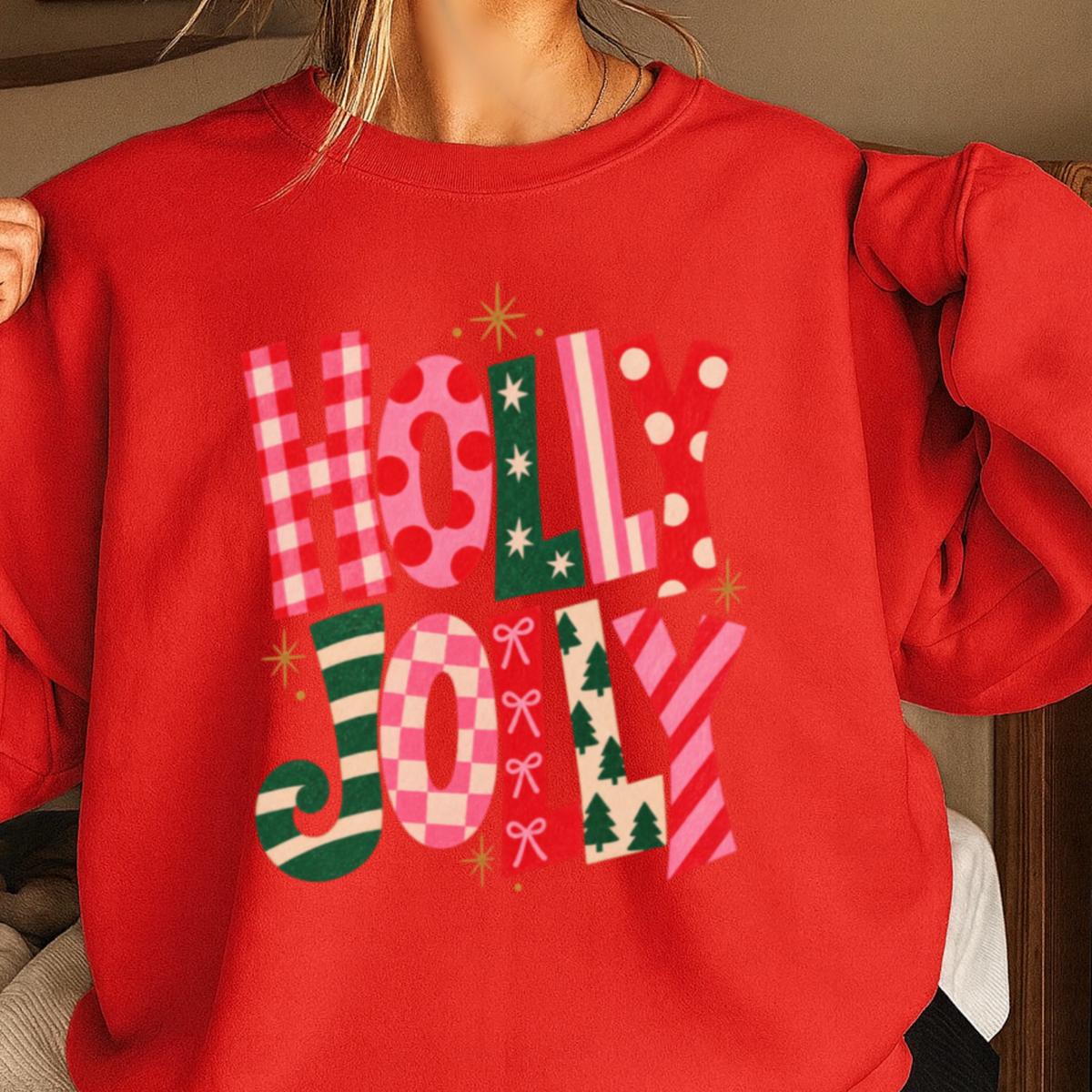 Holly Jolly Crewneck Sweatshirt