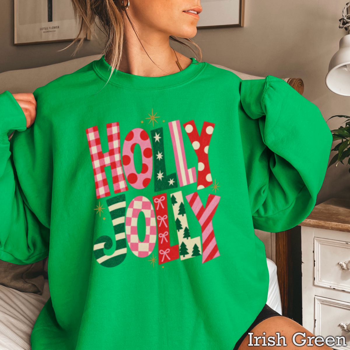 Holly Jolly Crewneck Sweatshirt