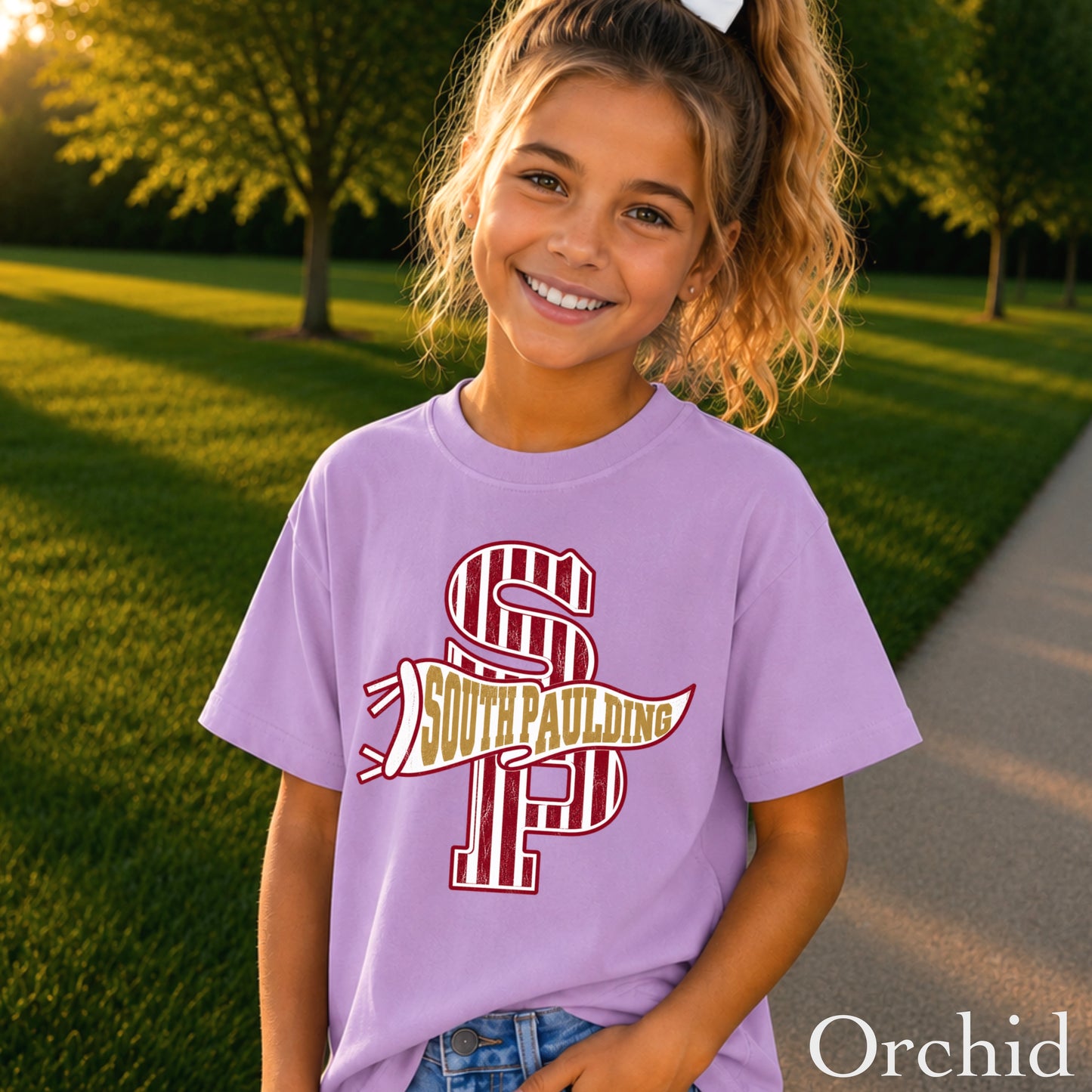 South Paulding High School Youth Comfort Color T-Shirt
