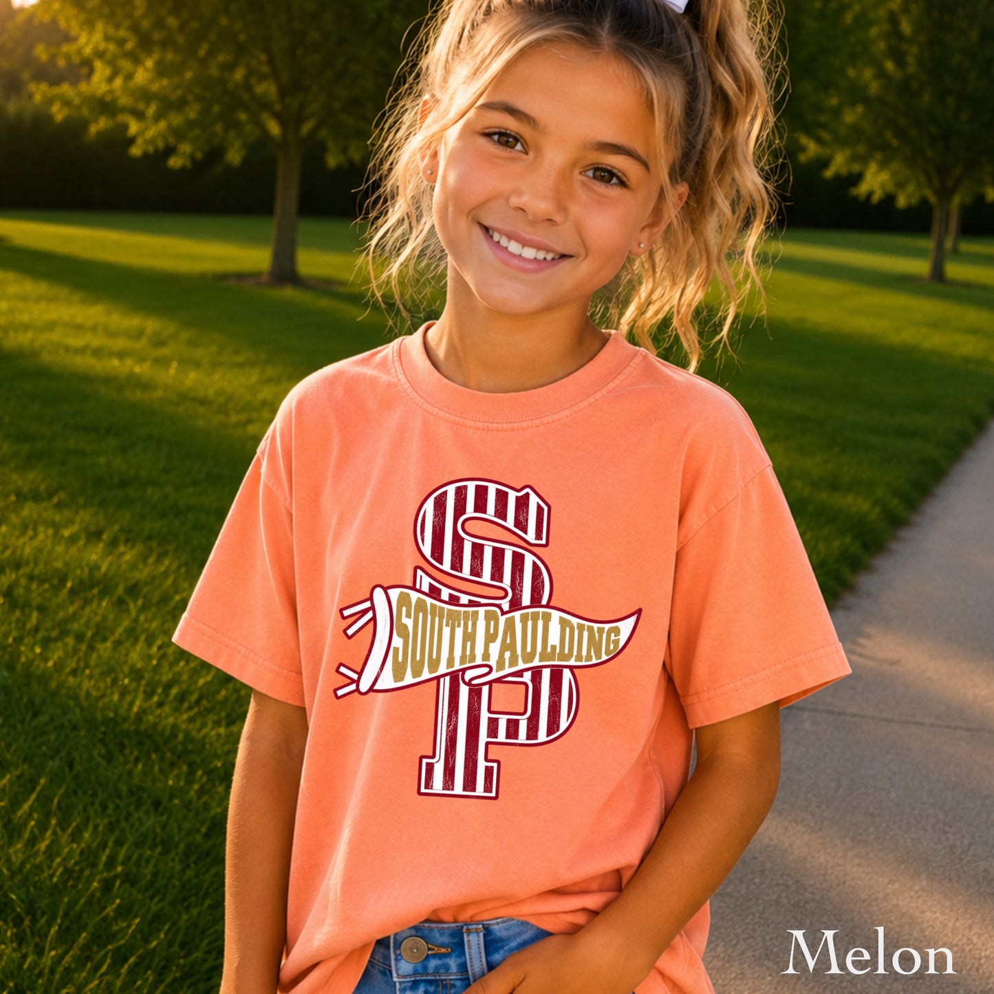 South Paulding High School Youth Comfort Color T-Shirt