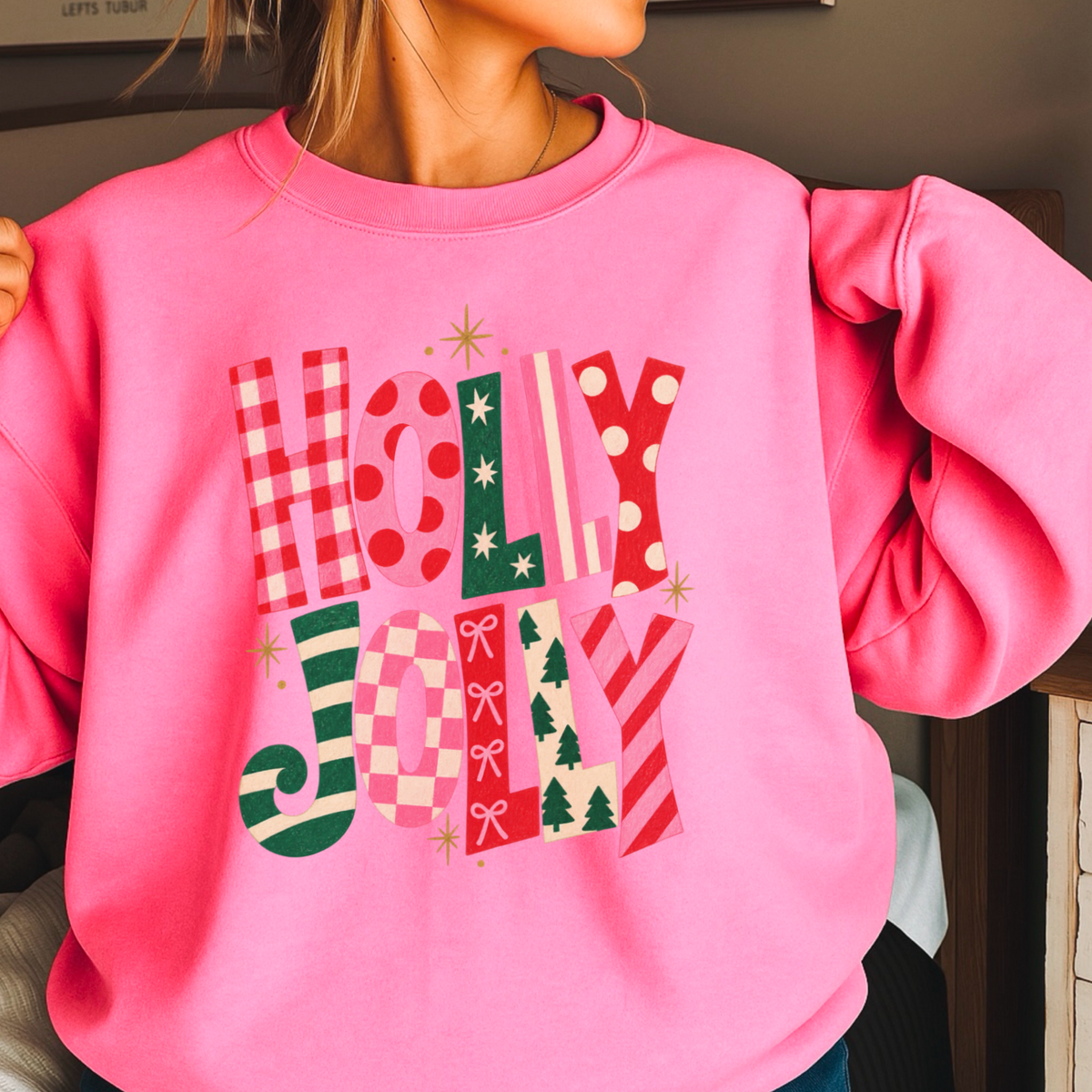 Holly Jolly Crewneck Sweatshirt