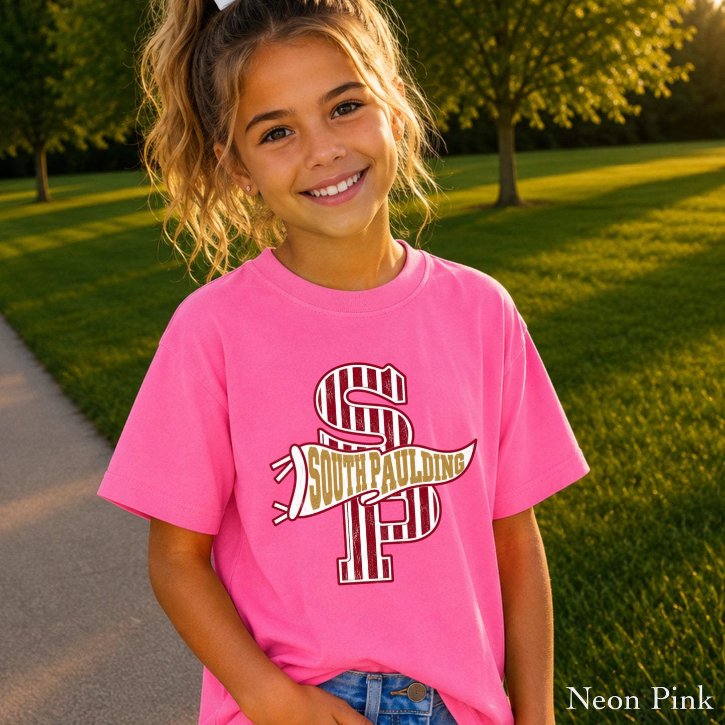 South Paulding High School Youth Comfort Color T-Shirt