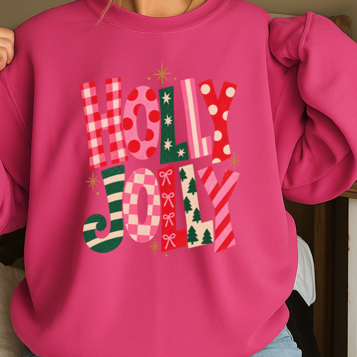 Holly Jolly Crewneck Sweatshirt