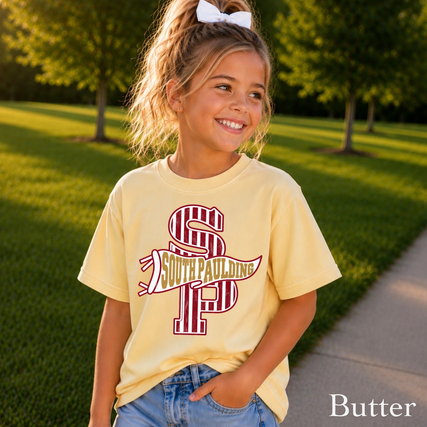 South Paulding High School Youth Comfort Color T-Shirt