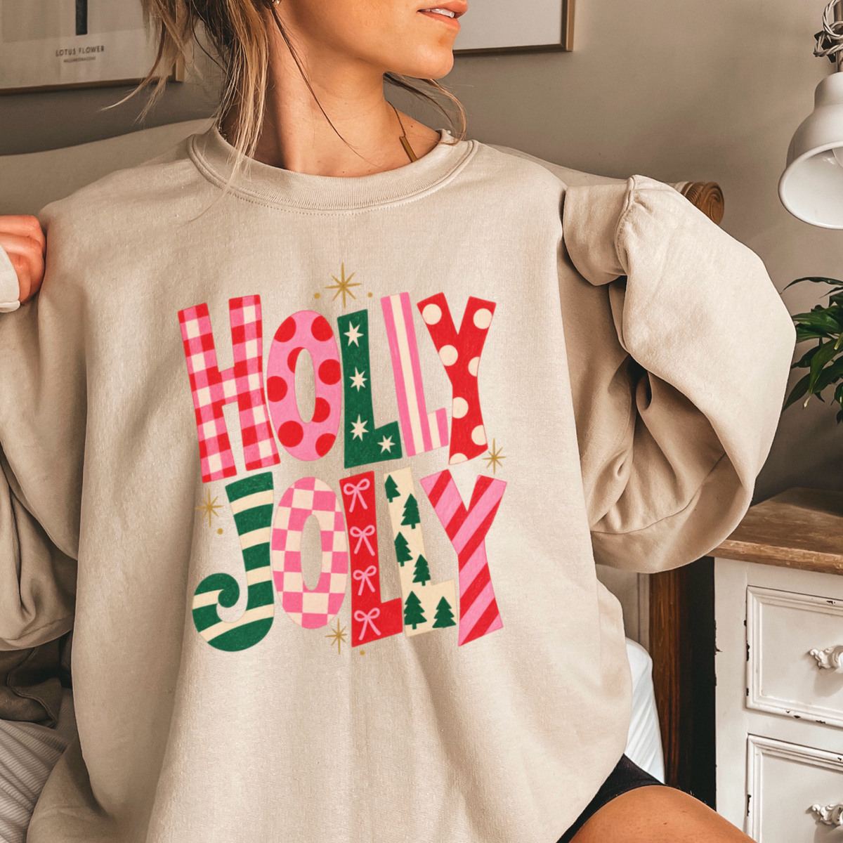 Holly Jolly Crewneck Sweatshirt