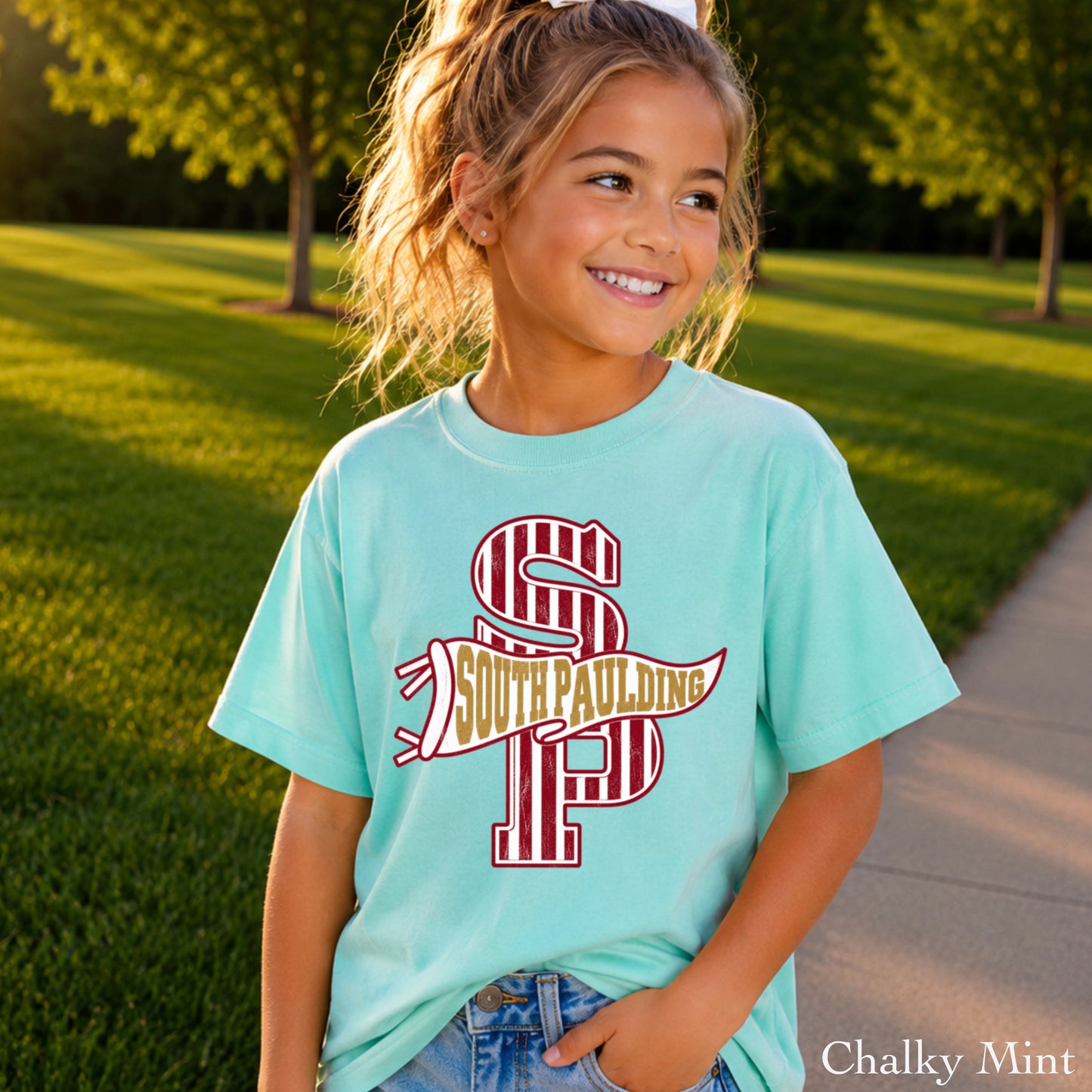 South Paulding High School Youth Comfort Color T-Shirt
