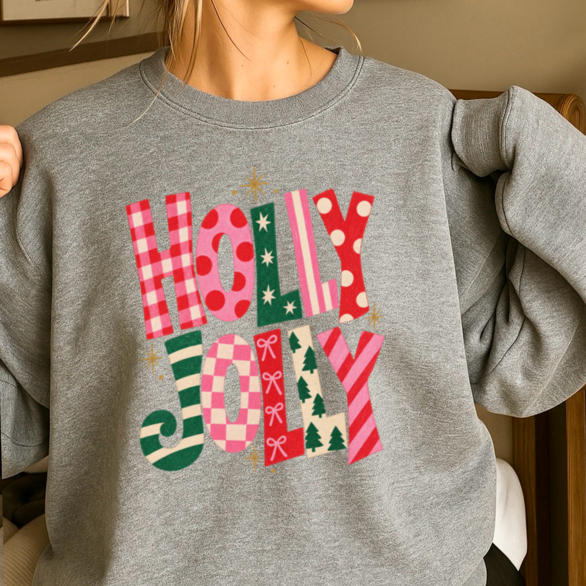 Holly Jolly Crewneck Sweatshirt