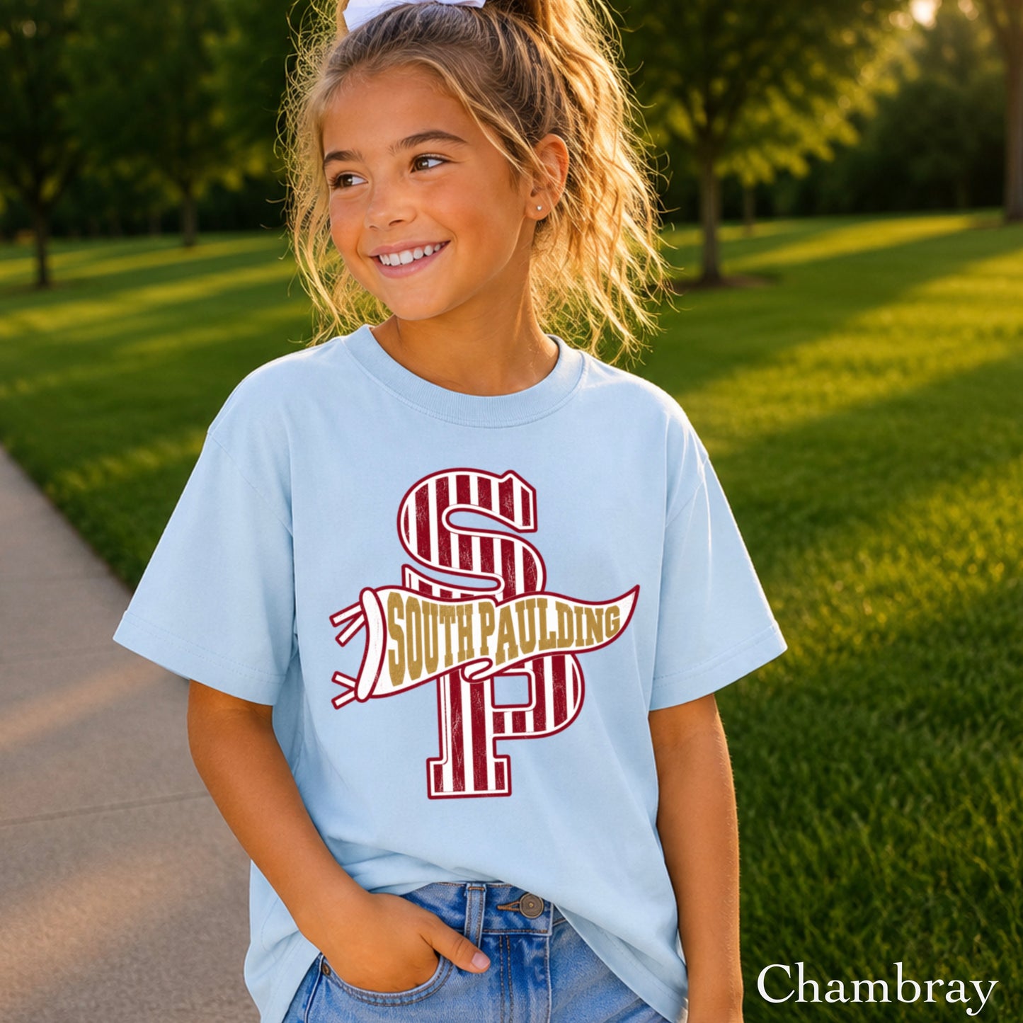 South Paulding High School Youth Comfort Color T-Shirt