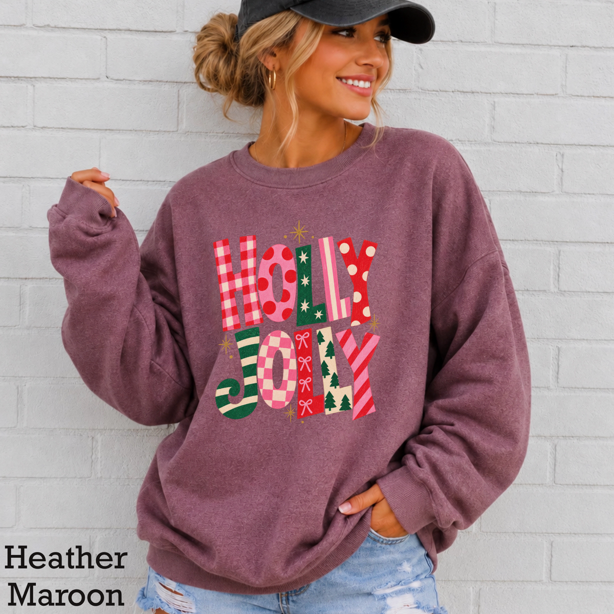 Holly Jolly Crewneck Sweatshirt