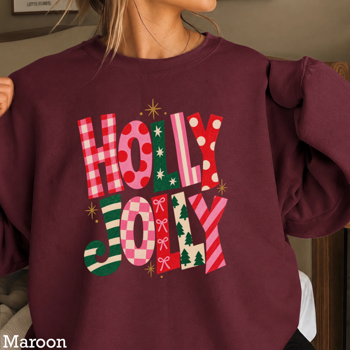 Holly Jolly Crewneck Sweatshirt