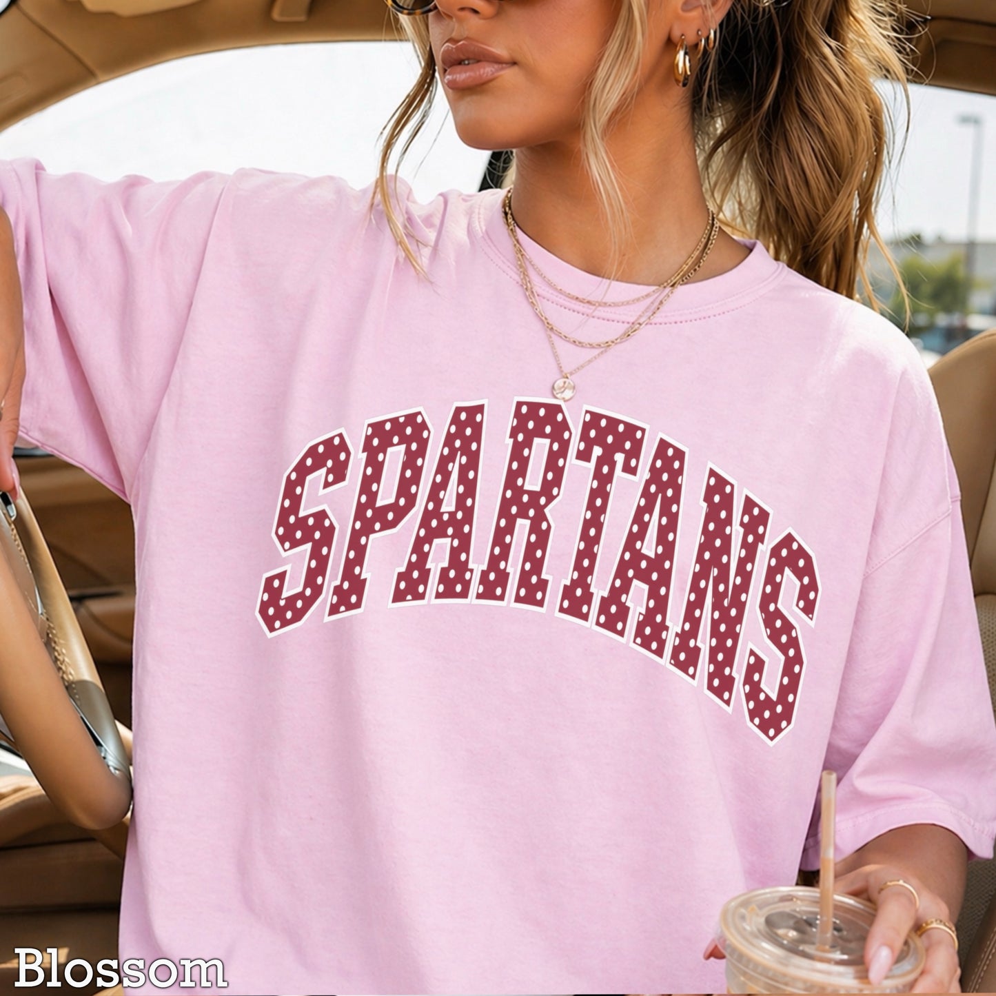 Spartans Comfort Color Graphic Tee